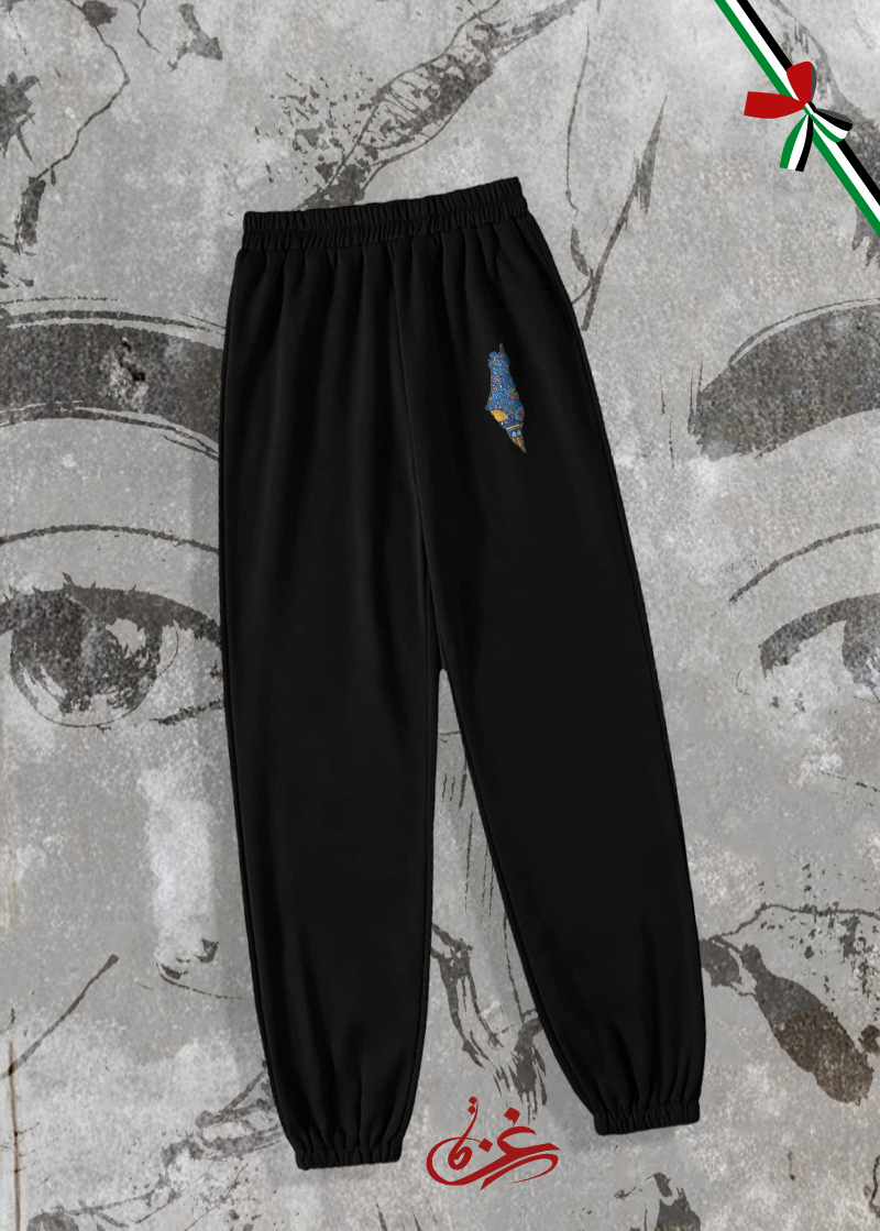 17 بنطلون اوفرسايز مطبوع ( إشتري قطعة وأرسل قطعة إلى القطاع )