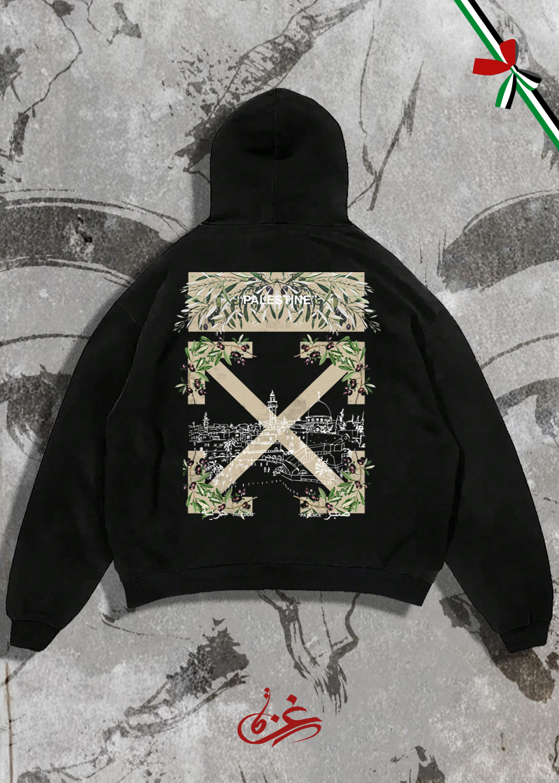 14 هودي اوفرسايز مطبوع ( إشتري قطعة وأرسل قطعة إلى القطاع )