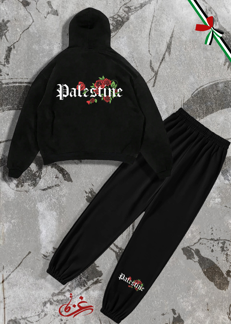 2 طقم اوفرسايز مطبوع ( إشتري قطعة وأرسل قطعة إلى القطاع )