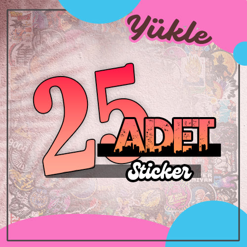 Seçiminize özel 25 farklı baskı 8*8cm