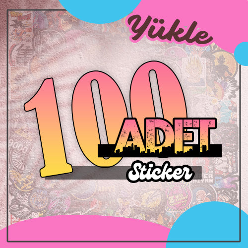 Seçiminize özel 100 farklı baskı 8*8cm