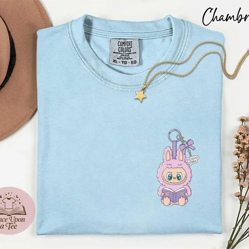 🐰 Labubu Karakter Baskılı Kısa Kollu Tişört – Eğlenceli ve Rahat Stil 🐰